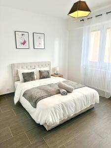 Appartements Les suites frontalieres T2 avec Parking secteur Thionville Luxembourg : photos des chambres