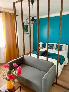 Appartements Les suites frontalieres T1 avec parking et balcon secteur Thionville Luxembourg : photos des chambres