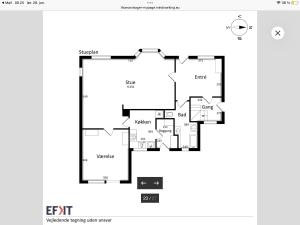 Ground floor apartment with washing machine