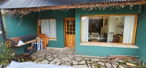 Refugio familiar en Arelauquen con vista al golf y las montañas