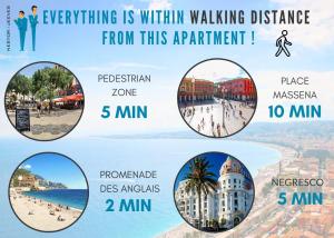 Nestor&Jeeves - GOLDEN SQUARE - Near Promenade des Anglais