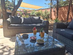 Maisons de vacances Location independante au coeur des Alpilles pour 2 personnes avec Jacuzzi : photos des chambres