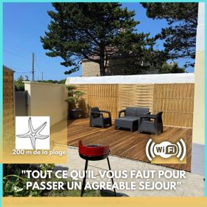 Appartements Chez Sylviane Rez-de-Chaussee 200 m de la mer : photos des chambres