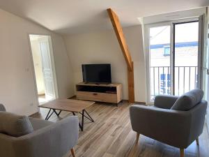 Appartements Le Jeanne d-Arc, charme et confort au Crotoy : photos des chambres