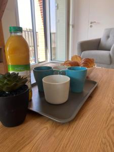 Appartements Le Jeanne d-Arc, charme et confort au Crotoy : photos des chambres