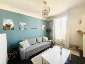 Appartements Cozy apartment, 5 min from Gabriel Peri metro station : photos des chambres