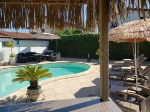 Appartements Studio Zure Ondoan - SPA et piscine chauffee : photos des chambres