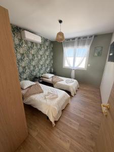 Maisons de vacances Maison de campagne avec SPA : photos des chambres