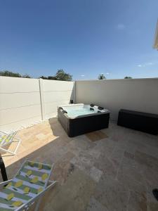 Maisons de vacances Maison de campagne avec SPA : photos des chambres