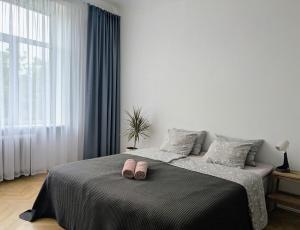 Bright apartment, 3 bedrooms, 3 double beds, free parking