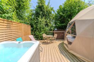 Appartements Le Nid d'Eliyah, suites avec jacuzzi 15min Disneyland Paris : photos des chambres