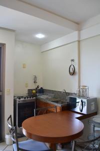 Flat encantador com vista para o mar