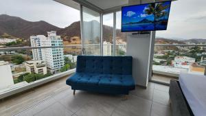 Hermoso Apartamento con doble vista Mar y montaña tipo Loft cerca a la playa instalaciones nuevas