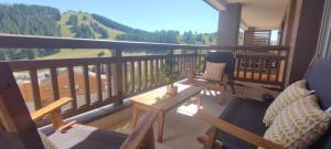 Appartement Terrasse vue sur les pistes