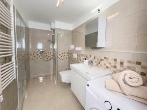 Danube river flat with balcony,free garage