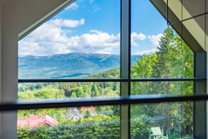 Luksusowa Willa w górach Sunny Slope - Szklarska Poręba, Widok na Karkonosze, 2 prywatne sauny w cenie, 5 łazienek, tarasy, ogród