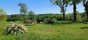Maisons de vacances Polo estate with a river as a pool near Saint-Emilion : photos des chambres