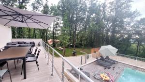 Maisons de vacances Villa Dolce Vita, au calme avec piscine : photos des chambres