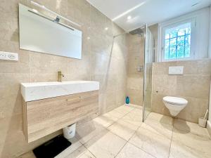 Appartements Romarin Haut villa 2 bedrooms Air conditioning garden : photos des chambres