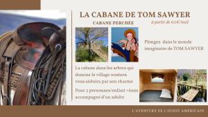 Campings Camping Syl-Vallee Western Village : photos des chambres