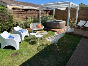 Maisons de vacances Maison familiale 100m2 : photos des chambres