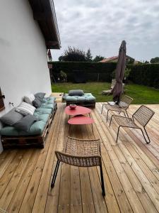 Villas Maison familiale ocean a velo : photos des chambres