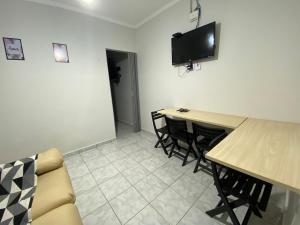 Frente para praia pé na areia