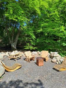 Woodcutters Cabin Authentic Log Cabin Talybont Aberystwyth SY245DW