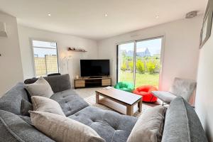Maisons de vacances Jacuzzi prive & plage a pied Maison neuve : photos des chambres