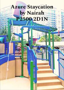 Azure Staycation 1 bedroom can fit 2 to 4Pax