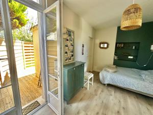 Appartements L -Emeraude, appt avec terrasse proche de la plage : photos des chambres