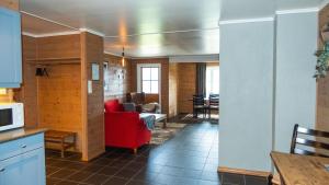 Spacious Family Apartment in Hemsedal, Ski In-Out, Sauna, 30m from Skarsnuten hotell