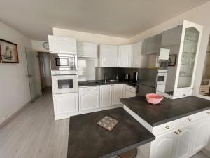 Appartement 2 chambres face plage avec parking, 3 étoiles - FR-1-197-376