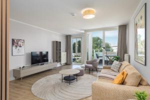 Windflüchter an der Seebrücke