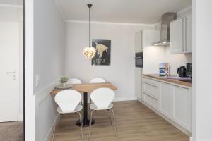 Windflüchter an der Seebrücke