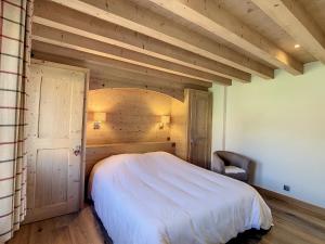 Appartements Duplex neuf avec terrasse face au Mont Blanc, 3 chambres et mezzanine, a 3 km du centre de Combloux - FR-1-560-65 : photos des chambres