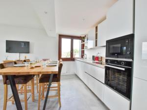 Charmant appartement 4 pers avec balcon et vue lac, proche plage à Neuvecelle - FR-1-498-18