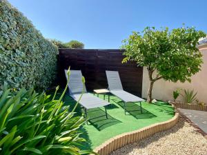 Maisons de vacances Maisonnette 4 pers. a 300m de la Plage avec Piscine, Tennis et WIFI - FR-1-231-321 : photos des chambres