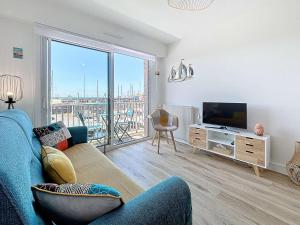 Appartements Appartement cosy avec balcon, port de Granville, 2 pers. - FR-1-361-550 : photos des chambres
