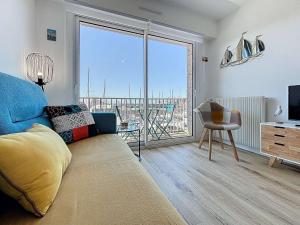 Appartements Appartement cosy avec balcon, port de Granville, 2 pers. - FR-1-361-550 : photos des chambres