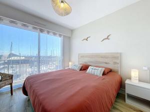Appartements Appartement cosy avec balcon, port de Granville, 2 pers. - FR-1-361-550 : photos des chambres