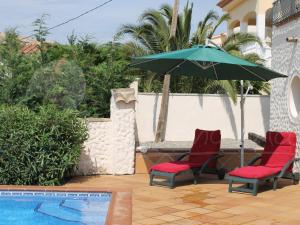 Alquiler vacacional de casa con piscina y vistas, max.6 personas, Roses - ES-366-5