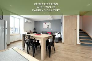 Maisons de vacances La Source Du Bonheur -Clim Parking : Maison 3 Chambres