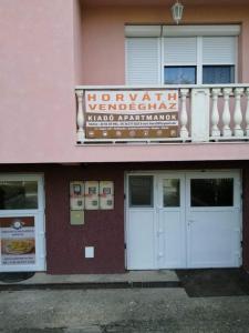 HORVÁTH VENDÉGHÁZ