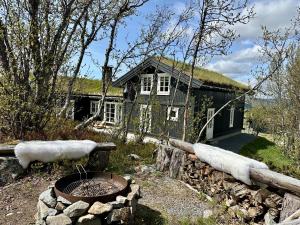 Exclusive mountain lodge with panoramic views and high standard at Kikut, Geilo