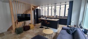 Maison de pécheur 4 chambres centre ville 10 min de la plage Good Mindset