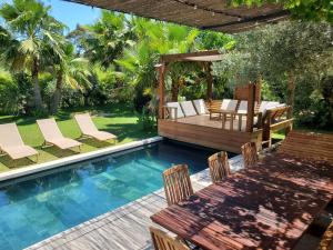 Villas Luxury Bali Villa in Hossegor 5 stars- Pool & Petanque : photos des chambres