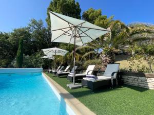 Villas Le Mas de l'Alliance - 12 p - Air Cond - private Pool - near Grignan : photos des chambres