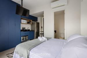 Studio c varanda e vista em Consolação - VNO1417