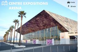 Maisons de vacances Maison de village - Centre Perols, terrasse, wifi - Rue calme : photos des chambres